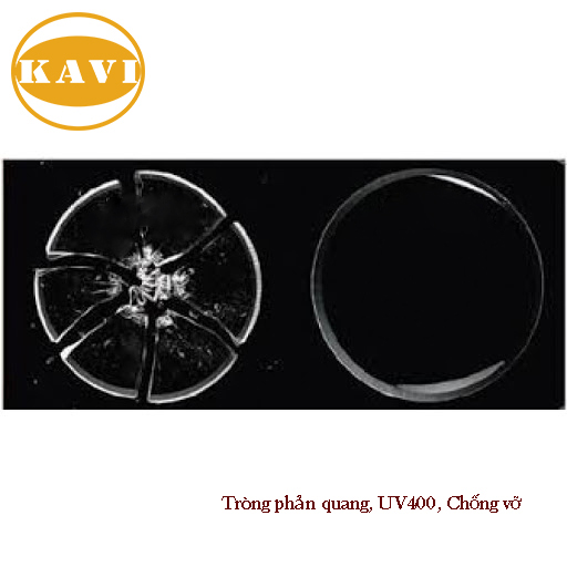 Tròng Kính KAVI Chống Phản Quang, Tia UV400, Chống Vỡ - 1.56