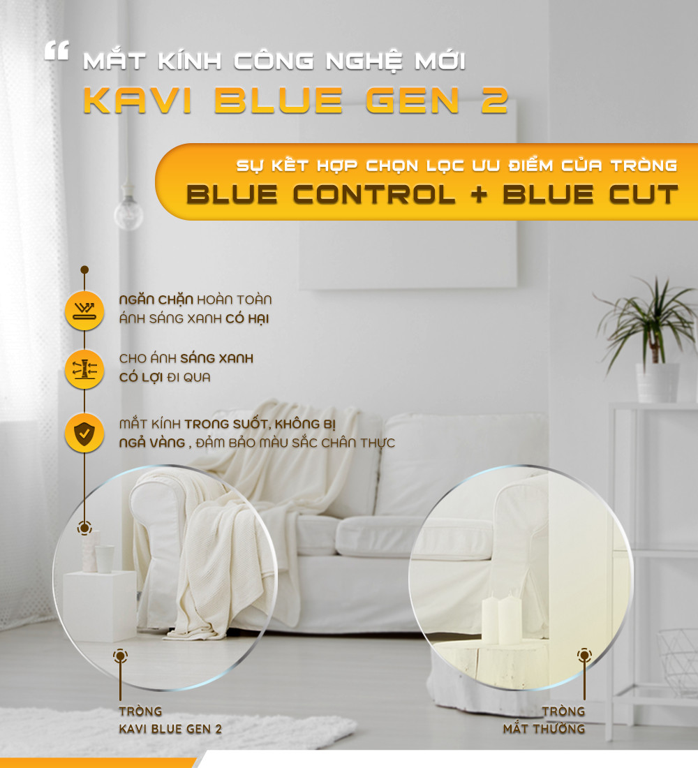 mat kinh kavi blue gen 2 ket hop blue cut va blue control