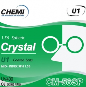 Tròng Kính Chemi - CRYSTAL U1 COATED 1.56 SP