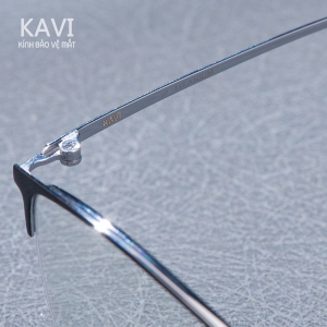 Kavi A4 - Kính chống ánh sáng xanh gọng Titanium