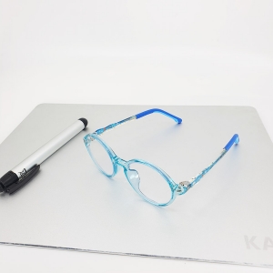 KV042 - Kính bảo vệ mắt trẻ em khi dùng máy tính, điện thoại ( màu xanh )