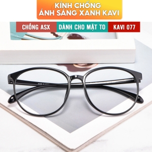 Kính Chống Ánh Sáng Xanh Cho Nữ Mặt To Kavi 077