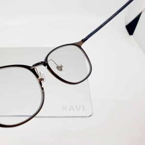 Kavi S7 - Kính đổi màu và chống ánh sáng xanh gọng siêu nhỏ, siêu nhẹ ghi (1)