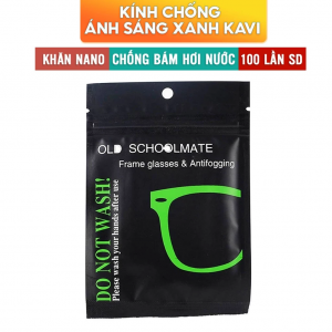 Khăn Lau Kính Nano Chống Bám Hơi Nước KAVI 100 Lần Dùng